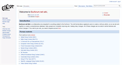 Desktop Screenshot of escforumwiki.com
